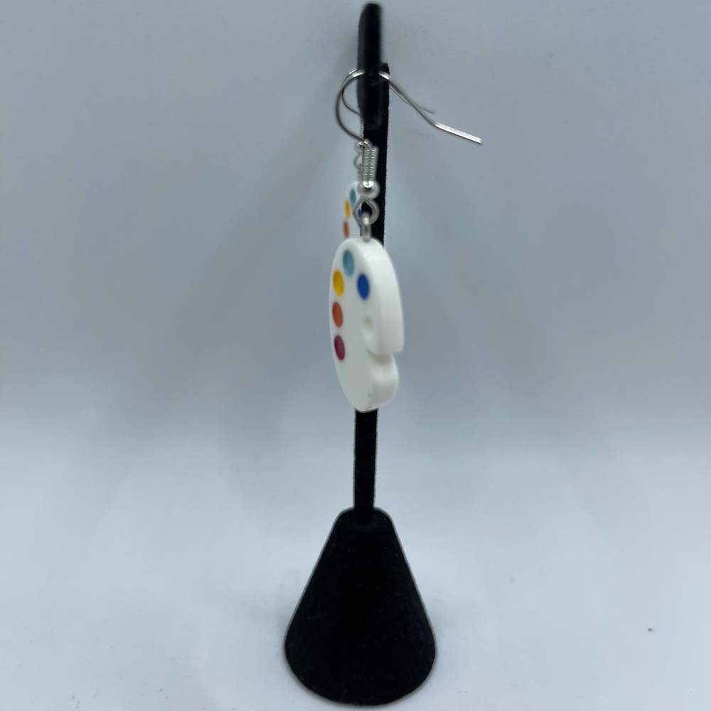 3 for $20 Fun Painters Pallet Dangle Earrings “You Pick 3” - Picture 5 of 8